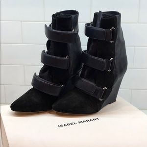 ISABEL MARANT Over Pony Scarlet Boots